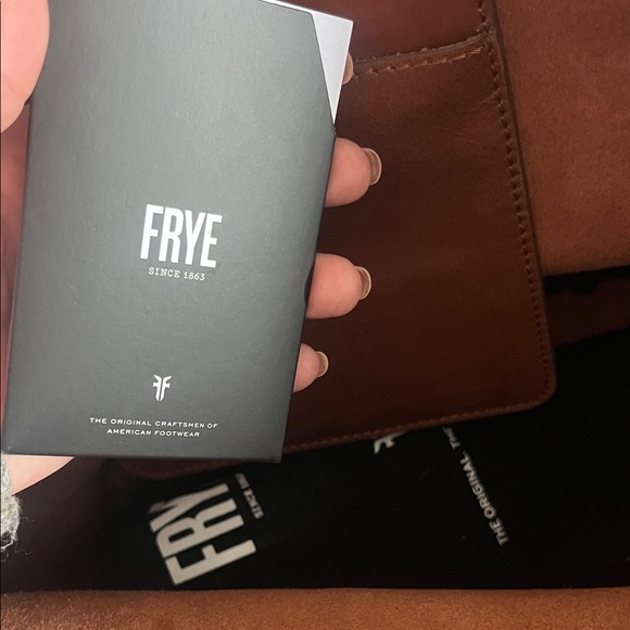 Frye Kenzie Brown Cognac Leather Tote Bag - Picture 8 of 8